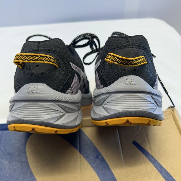 Asics Gel-Venture 10 Running Shoes Womens Size 7.5 Black Pink Orange - Picture 6 of 10